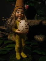 Ooak Baby Fairie Tumimi & Egg - May 2012
